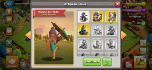 Cv14 Barato Th14 11 Skins 4 Paisagem 6 Construtor Bem Upado - Clash of Clans