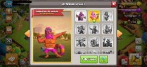Cv14 Barato Th14 11 Skins 4 Paisagem 6 Construtor Bem Upado - Clash of Clans