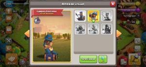 Cv14 Barato Th14 11 Skins 4 Paisagem 6 Construtor Bem Upado - Clash of Clans