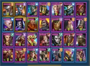 Conta Raid Shadow Legends nível 95 end game com 48 Lendários - Outros