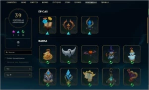 Vendo conta de lol LVL 401, com 281 Skins, full champ - League of Legends
