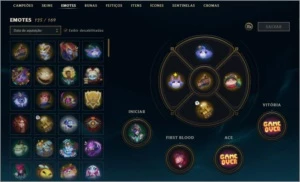 Vendo conta de lol LVL 401, com 281 Skins, full champ - League of Legends