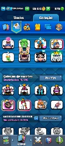 Conta rara Clash Royale com 🔥 (112 cartas) + 850 gemas🔥