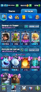 Conta rara Clash Royale com 🔥 (112 cartas) + 850 gemas🔥