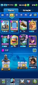 Conta rara Clash Royale com 🔥 (112 cartas) + 850 gemas🔥