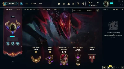 Conta Lol 296 Skins | Todos Campeões - League of Legends