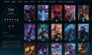 Conta Lol 296 Skins | Todos Campeões - League of Legends