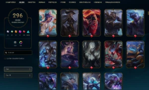 Conta Lol 296 Skins | Todos Campeões - League of Legends