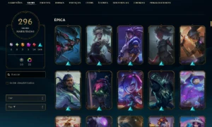 Conta Lol 296 Skins | Todos Campeões - League of Legends