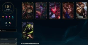 CONTA UNRANKED DIAMOND MMR ALTO - League of Legends LOL