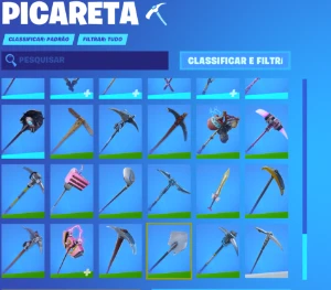 conta fortnite season 7, mais de 120 skins, todos os passes