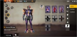 Conta Freefire gemada - Free Fire