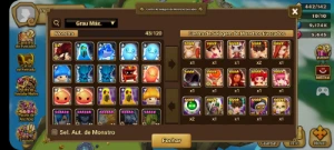 Conta SW nova 23 dias lvl 50 com dominik - Summoners War