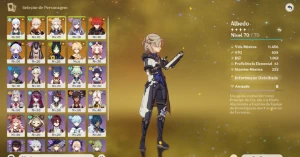 Ar 54 Ayaka,Kazuha,Albedo,Cyno,Dilucc1,Keqingc1,Qiqi,Tighnar - Genshin Impact
