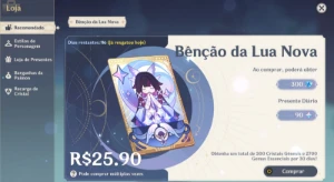 Conta Endgame Ar 60 América - 34 Personagens 5★ E 18 Armas 5 - Genshin Impact