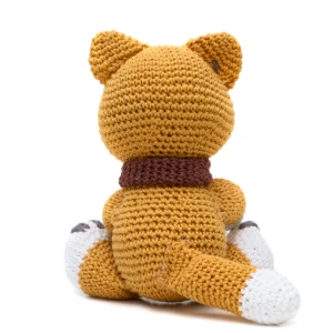 Gatinha Miau Caramelo em Amigurumi - Artesanato e Personalizados
