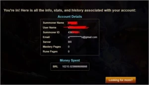 Conta Lol All champ 391 skins - League of Legends