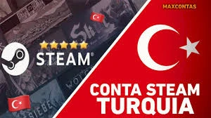 Conta Steam Turca ( Jogos+Baratos )