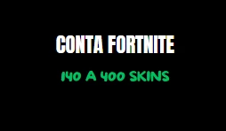 Conta Fortnite 140 A 400 Skins