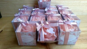 Sabonete Rosa de Roma - Artesanato e Personalizados