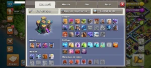 Cv14 5 Skins 6 Construtores ÚNICO DONO - Clash of Clans