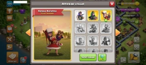 Cv14 5 Skins 6 Construtores ÚNICO DONO - Clash of Clans