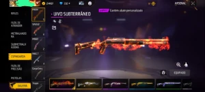 Conta Free Fire Gemada