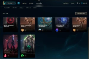 Conta LOL - Todos os Campeões - Platina - League of Legends