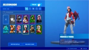 Conta fortnite 2650 vbucks + passe