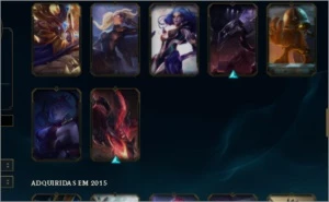 CONTA OURO 4, 130 CHAMPS, 67 SKINS - League of Legends LOL