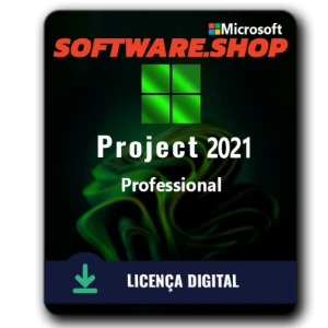 Licença Project 2021 Plus Professional Vitalício - Softwares e Licenças
