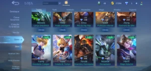 Vendo Conta Mobile Legends