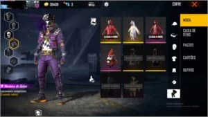 Conta FF com Angelical e 2 punhos com 6 passes completos - Free Fire