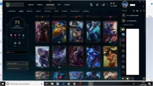 Vendo 2 contas de League of Legends LOL