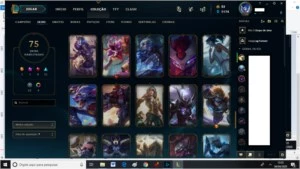 Vendo 2 contas de League of Legends LOL