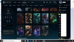 Vendo 2 contas de League of Legends LOL