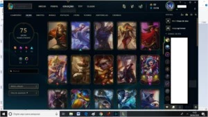 Vendo 2 contas de League of Legends LOL