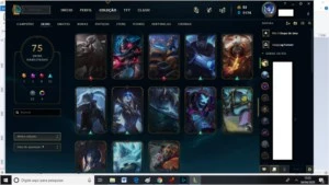 Vendo 2 contas de League of Legends LOL
