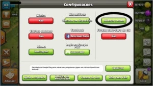Conta Clash of Clans CV 8 intermediario com Rei nvl 8