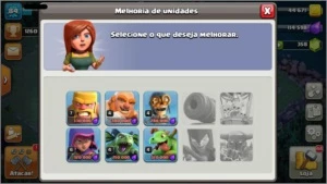 Conta Clash of Clans CV 8 intermediario com Rei nvl 8