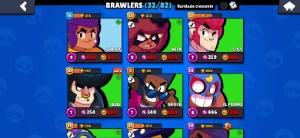 2 conta de Brawl stars e 2 de clash royale vendo todas junto