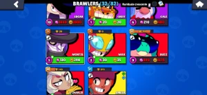 2 conta de Brawl stars e 2 de clash royale vendo todas junto