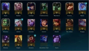 Conta Platina 3 - League of Legends LOL