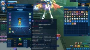 DMO SERVIDOR LUCEMON CONTA PARA FARM AVANÇADO - Digimon Masters Online