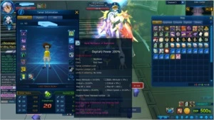 DMO SERVIDOR LUCEMON CONTA PARA FARM AVANÇADO - Digimon Masters Online
