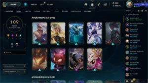 Conta League of Legends LOL