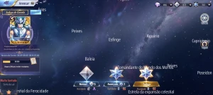Conta Saint Seiya Awakening lv67 Servidor A132, 350 Gemas SSA