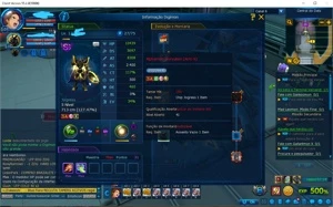 Conta LADMO Alphamon Com AoX - Digimon Masters Online