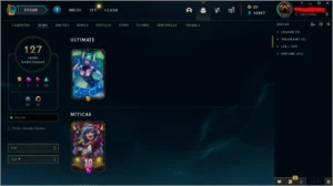 Conta platina 1- dimante  s8, s9 e s10 - League of Legends LOL