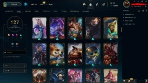 Conta platina 1- dimante  s8, s9 e s10 - League of Legends LOL